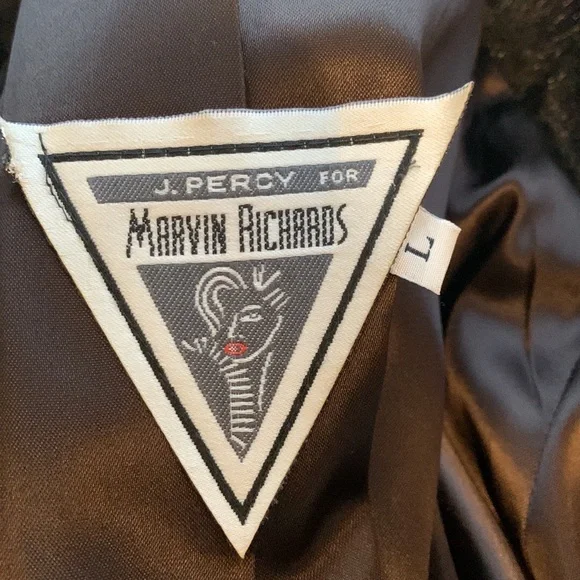 Marvin Richards Faux Fur Mink Coat - Picture 5 of 9